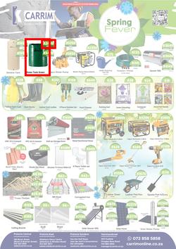 K Carrim Builders Mecca : Spring Fever (19 August - 19 September 2022), page 1