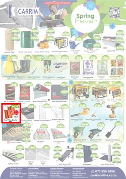 K Carrim Builders Mecca : Spring Fever (19 August - 19 September 2022), page 1