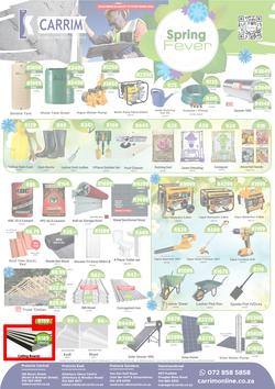 K Carrim Builders Mecca : Spring Fever (19 August - 19 September 2022), page 1