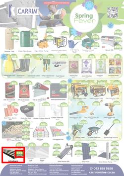 K Carrim Builders Mecca : Spring Fever (19 August - 19 September 2022), page 1