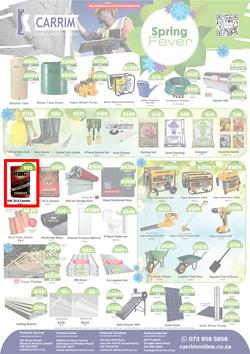 K Carrim Builders Mecca : Spring Fever (19 August - 19 September 2022), page 1