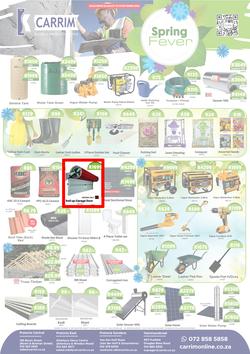 K Carrim Builders Mecca : Spring Fever (19 August - 19 September 2022), page 1