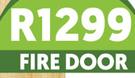 Okume Fire Door