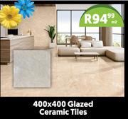 Glazed Ceramic Tiles 400 x 400-Per Sqm