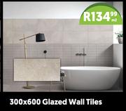 Glazed Wall Tiles 300 x 600-Per Sqm