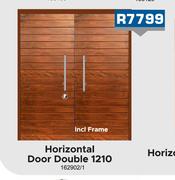 Horizontal Door Double 1210