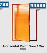 Horizontal Pivot Door 1.2m