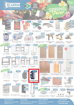 K Carrim Builders Mecca : Spring Fever (6 August - 20 September 2021), page 1