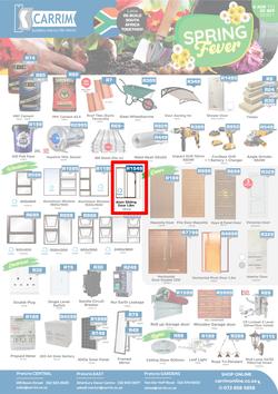 K Carrim Builders Mecca : Spring Fever (6 August - 20 September 2021), page 1