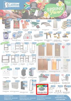 K Carrim Builders Mecca : Spring Fever (6 August - 20 September 2021), page 1