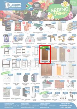 K Carrim Builders Mecca : Spring Fever (6 August - 20 September 2021), page 1