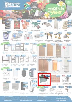 K Carrim Builders Mecca : Spring Fever (6 August - 20 September 2021), page 1