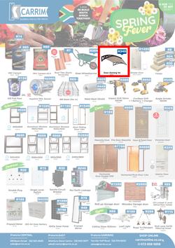 K Carrim Builders Mecca : Spring Fever (6 August - 20 September 2021), page 1