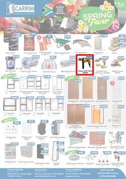 K Carrim Builders Mecca : Spring Fever (6 August - 20 September 2021), page 1