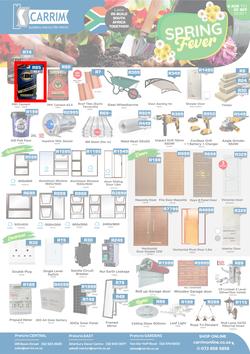 K Carrim Builders Mecca : Spring Fever (6 August - 20 September 2021), page 1