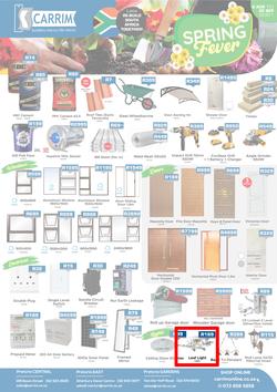 K Carrim Builders Mecca : Spring Fever (6 August - 20 September 2021), page 1