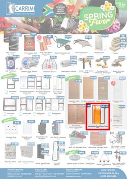 K Carrim Builders Mecca : Spring Fever (6 August - 20 September 2021), page 1