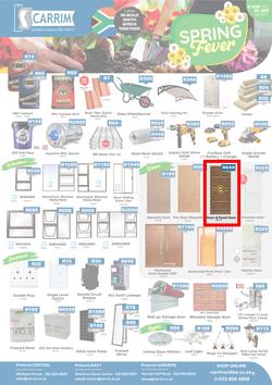 K Carrim Builders Mecca : Spring Fever (6 August - 20 September 2021), page 1