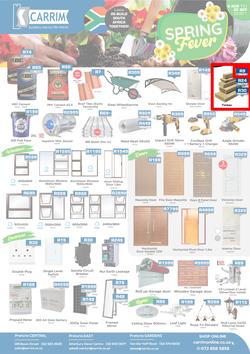 K Carrim Builders Mecca : Spring Fever (6 August - 20 September 2021), page 1