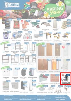 K Carrim Builders Mecca : Spring Fever (6 August - 20 September 2021), page 1