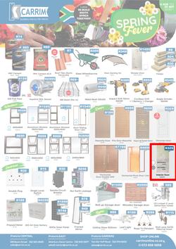 K Carrim Builders Mecca : Spring Fever (6 August - 20 September 2021), page 1