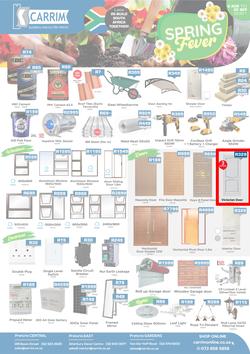 K Carrim Builders Mecca : Spring Fever (6 August - 20 September 2021), page 1