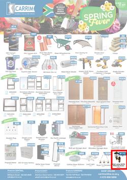 K Carrim Builders Mecca : Spring Fever (6 August - 20 September 2021), page 1