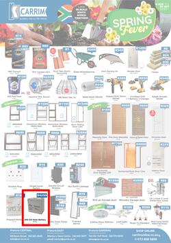 K Carrim Builders Mecca : Spring Fever (6 August - 20 September 2021), page 1