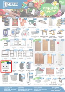 K Carrim Builders Mecca : Spring Fever (6 August - 20 September 2021), page 1