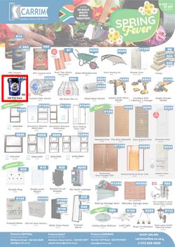 K Carrim Builders Mecca : Spring Fever (6 August - 20 September 2021), page 1