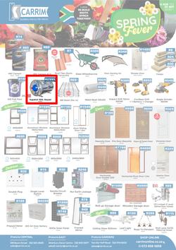 K Carrim Builders Mecca : Spring Fever (6 August - 20 September 2021), page 1