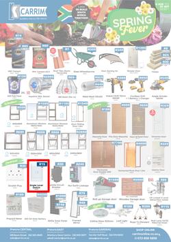 K Carrim Builders Mecca : Spring Fever (6 August - 20 September 2021), page 1