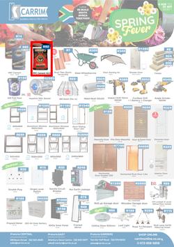 K Carrim Builders Mecca : Spring Fever (6 August - 20 September 2021), page 1