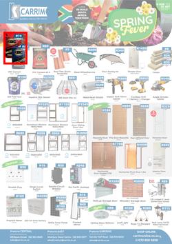 K Carrim Builders Mecca : Spring Fever (6 August - 20 September 2021), page 1