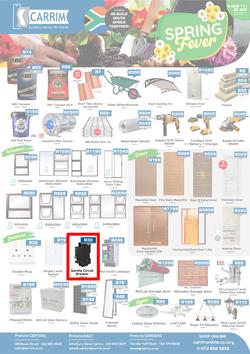 K Carrim Builders Mecca : Spring Fever (6 August - 20 September 2021), page 1