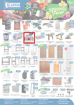 K Carrim Builders Mecca : Spring Fever (6 August - 20 September 2021), page 1