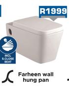Farheen Wall Hung Pan