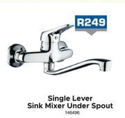 Single Lever Sink Mixer Under Spout