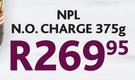 NPL N.O. Charge-375g