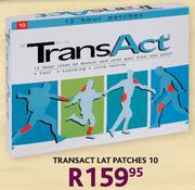 Transact LAT Patches-10's pack