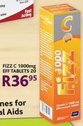 Fizz C 1000mg Eff Tablets-20's