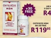 OsteoEze MSM 90+30 Free