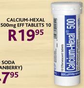 Calcium-Hexal 500mg Eff Tablets 10