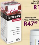 Citro Soda Cranberry-120g