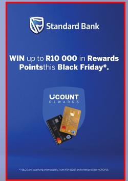 Standard Bank : Black Friday Rewards & Discounts (check valid dates on Standard Bank website), page 1