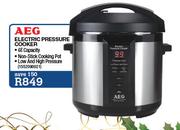 Aeg Electric Pressure Cooker-6L