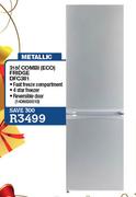 Defy Metallic Combi (Eco) Fridge-315Ltr(DFC381)