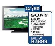 Sony 32" HD LCD TV(KVL32BX350)