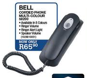 Bell Corded Phone Multi-Colour(58200)