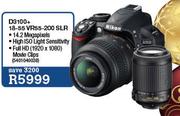 Nikon D3100+ 18-55 VR55-200 SLR